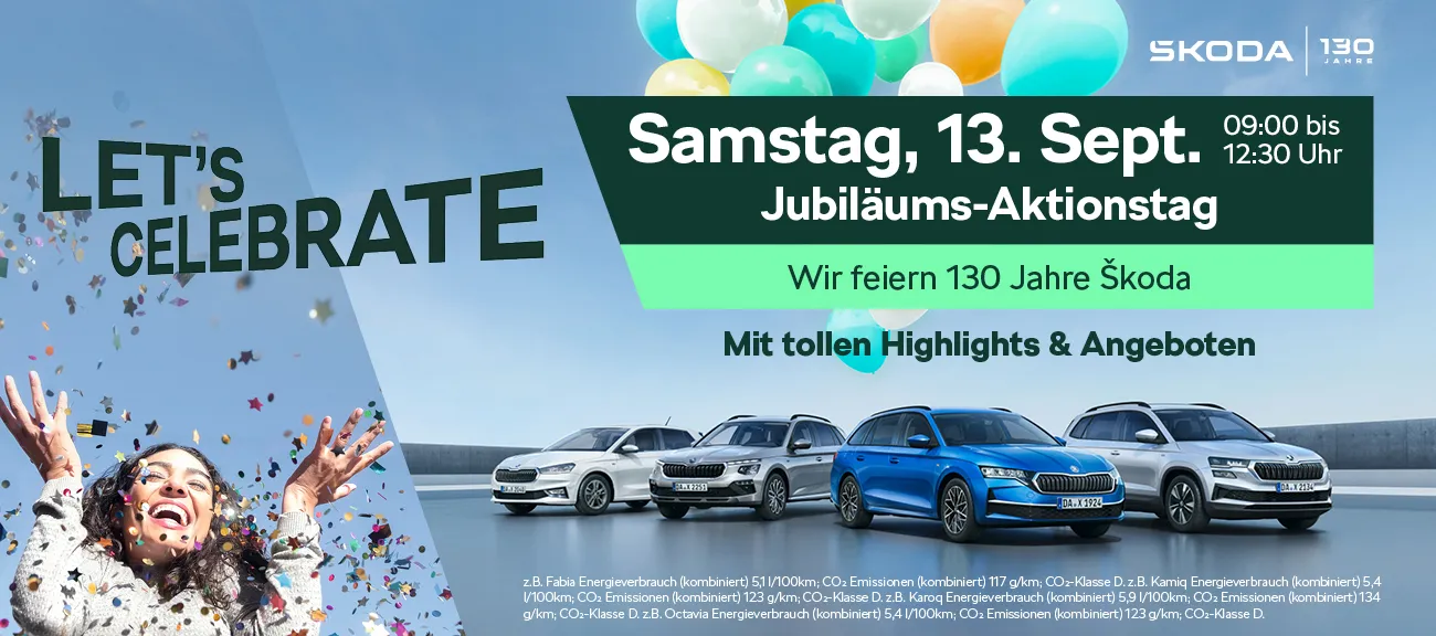 130 Jahre Skoda Celebration