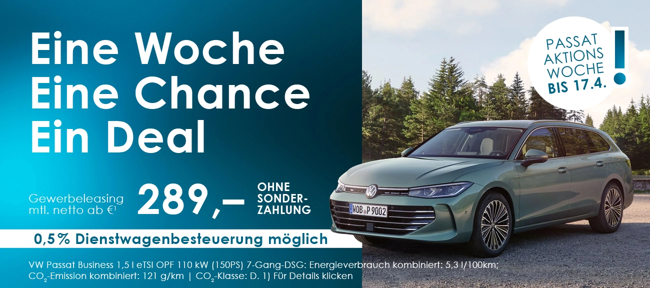 VW Passat Speziwochen