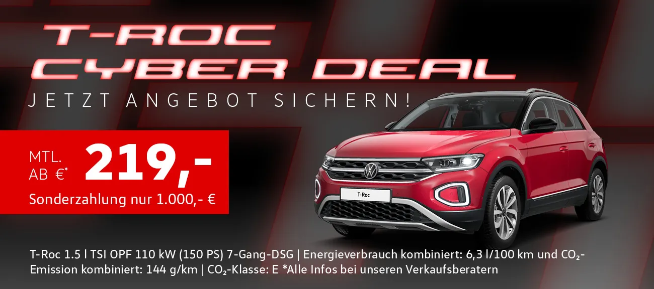 Cyber T-Roc nur 1 Tag