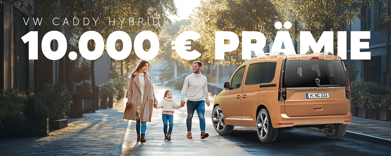 Volkswagen Caddy Prämie Aktion Super SALE Angebot