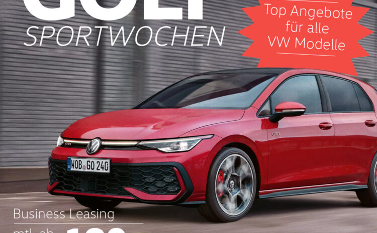  VW Golf Sportwochen Gewerbeleasing