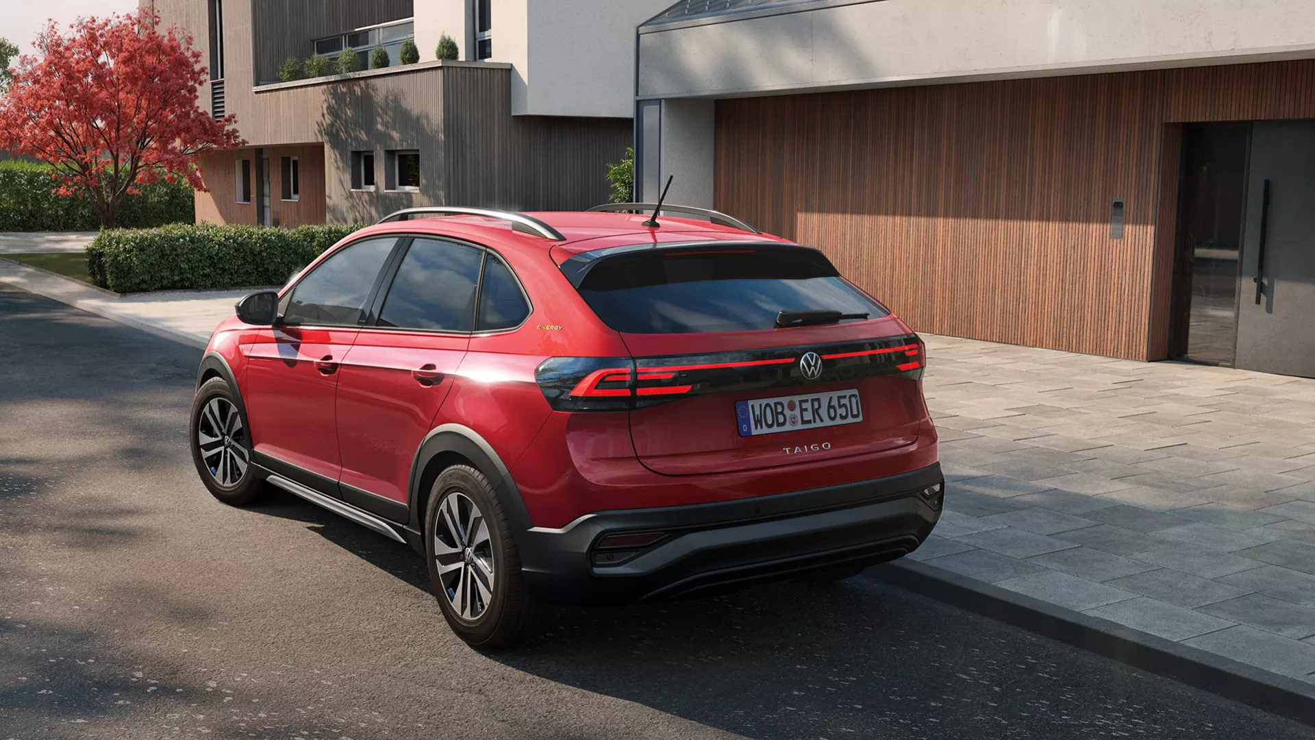 VW Taigo Energy heckansicht