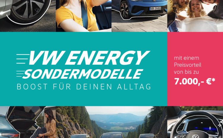  VW ENERGY Sondermodelle