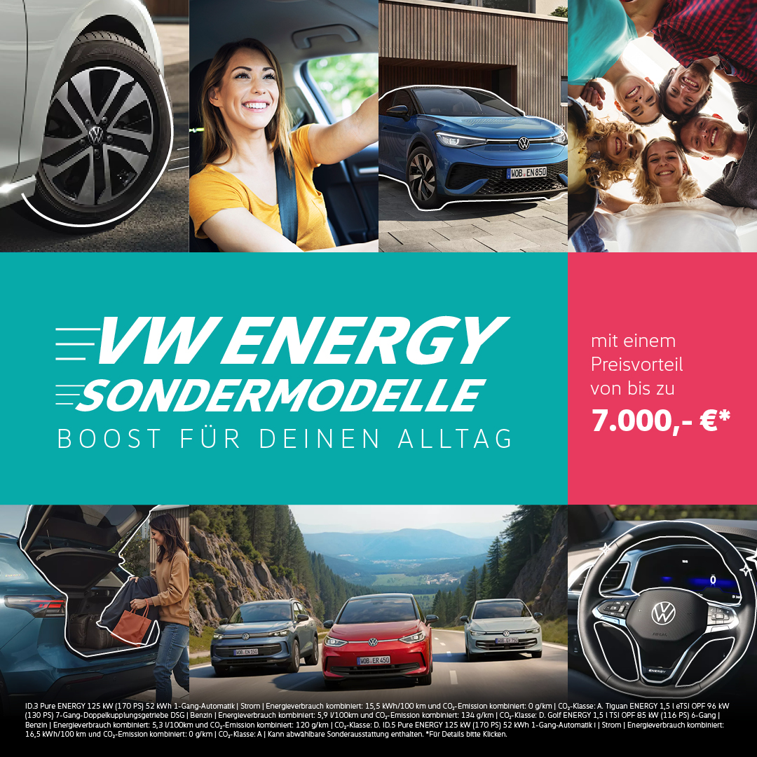 BEITRAG VW ENERGY Sondermodelle