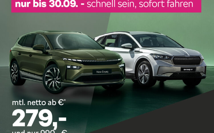  Škoda Enyaq Blitzleasing