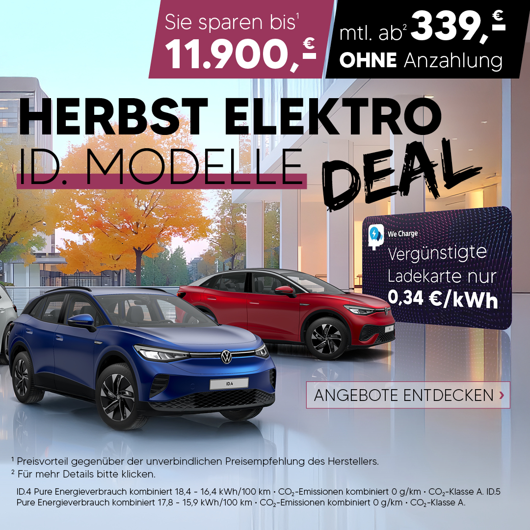 VW ID. Preisvorteil
