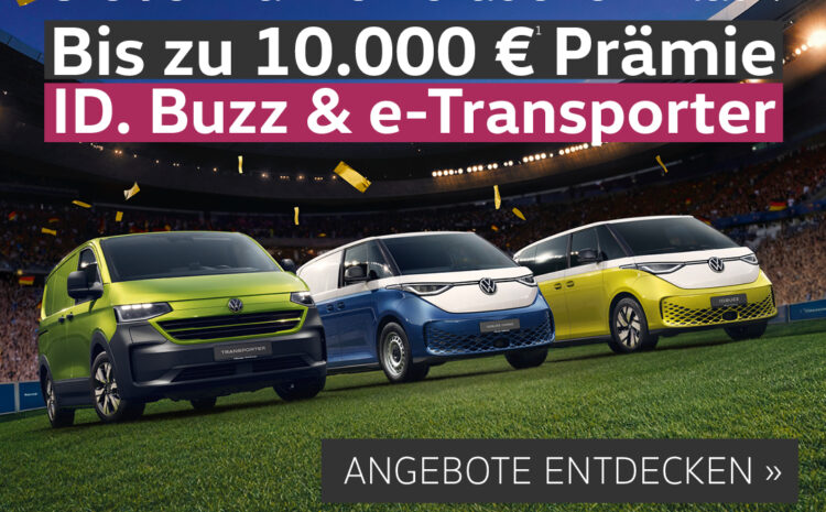  VW e-Nutzfahrzeuge Sonderleasing