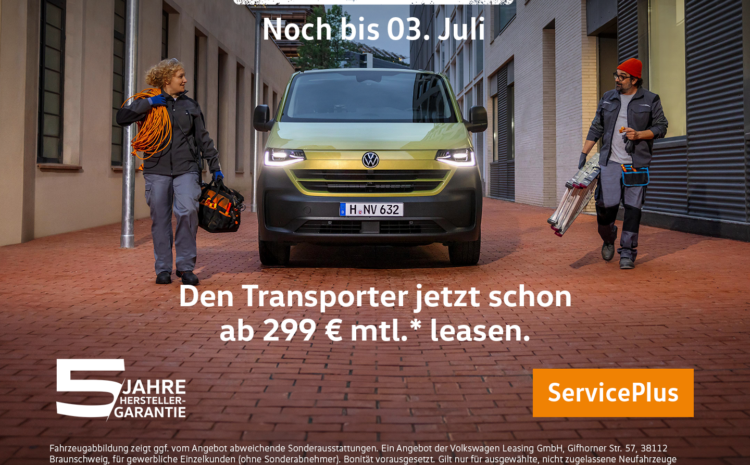  VW Transporter Profi Paket