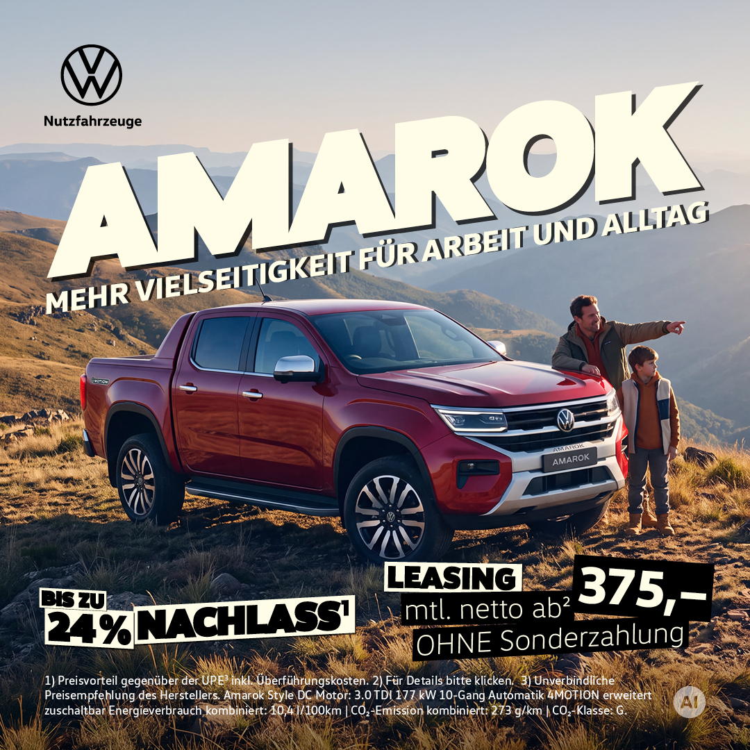 BEITRAG VW Amarok Speziwochen