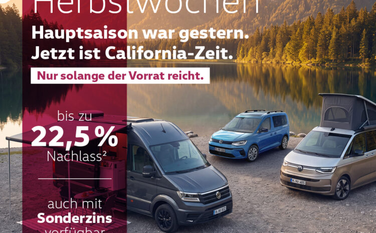  VW California Herbstwochen